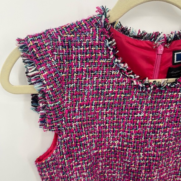 J. Crew Resume pink tweed dress - Picture 8 of 11